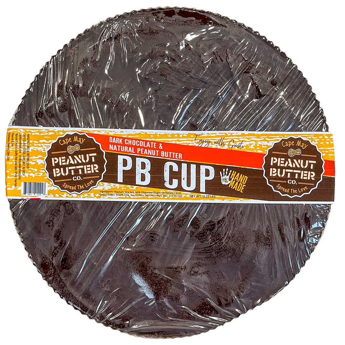 Dark Chocolate with Natural Peanut Butter Giant Peanut Butter Cup