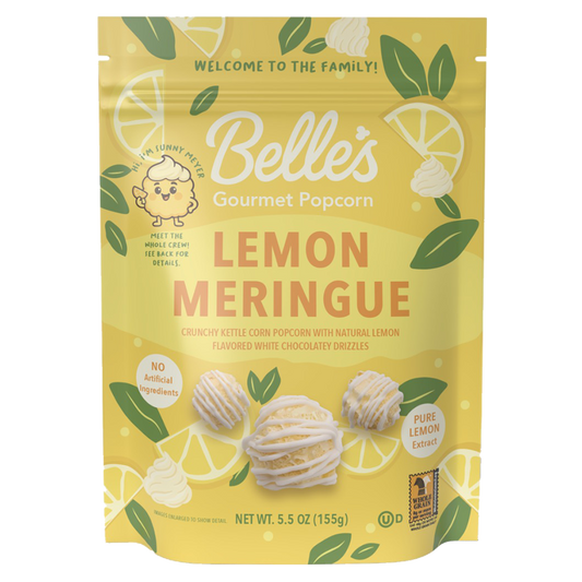 Belle's Gourmet Lemon Meringue Popcorn