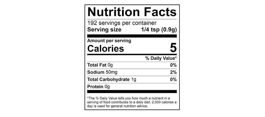 nutfacts