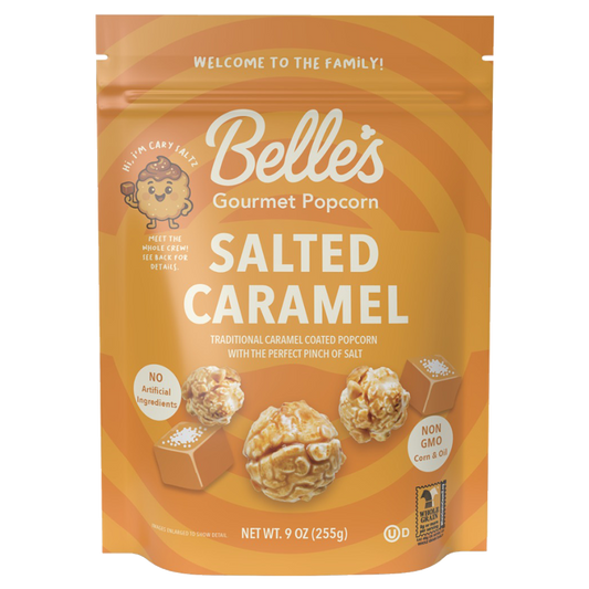 Belle's Gourmet Salted Caramel Popcorn